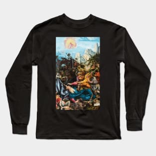 The Temptation of Saint Anthony - Matthias Grünewald Long Sleeve T-Shirt